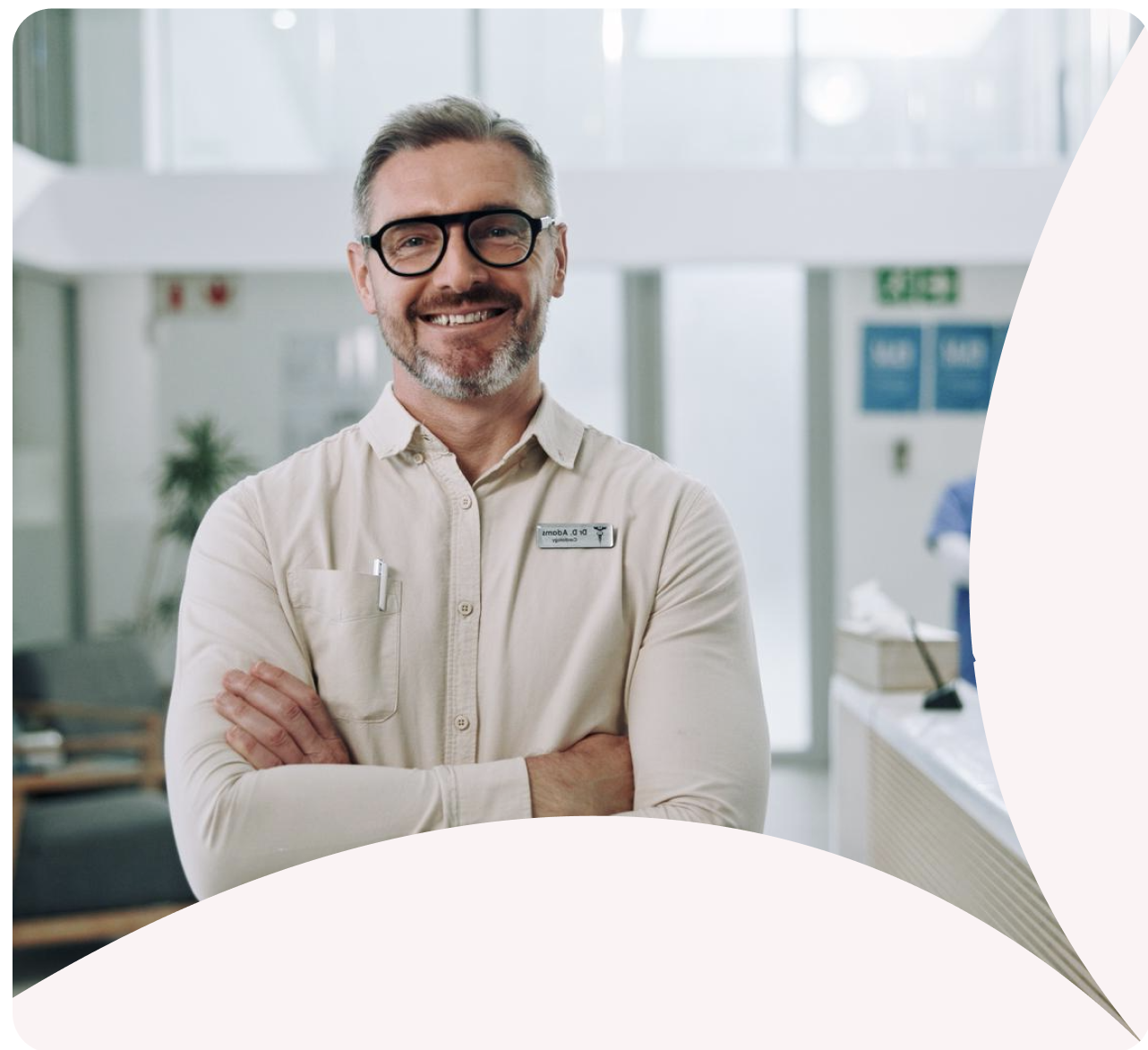Business owner operating HealthSource franchise